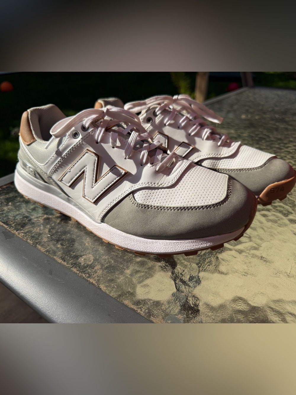 New Balance 574 Greens golf shoes